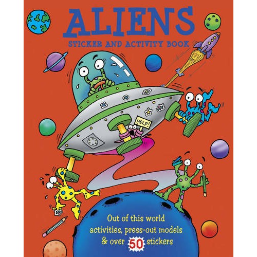 Aliens Sticker and Activity Book