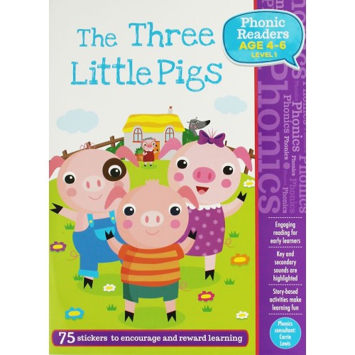 The Three Little Pigs – Phonic Readers Level 1
