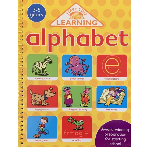 First Time Learning – Alphabet